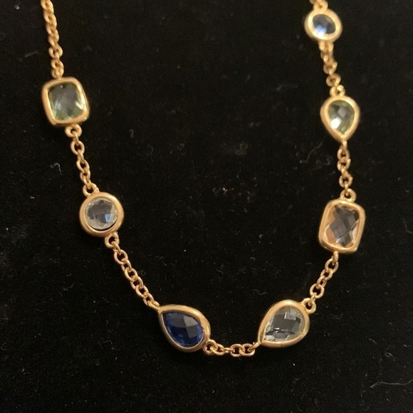 Crystal Shades of Blue Bracelet - Picture 3 of 3